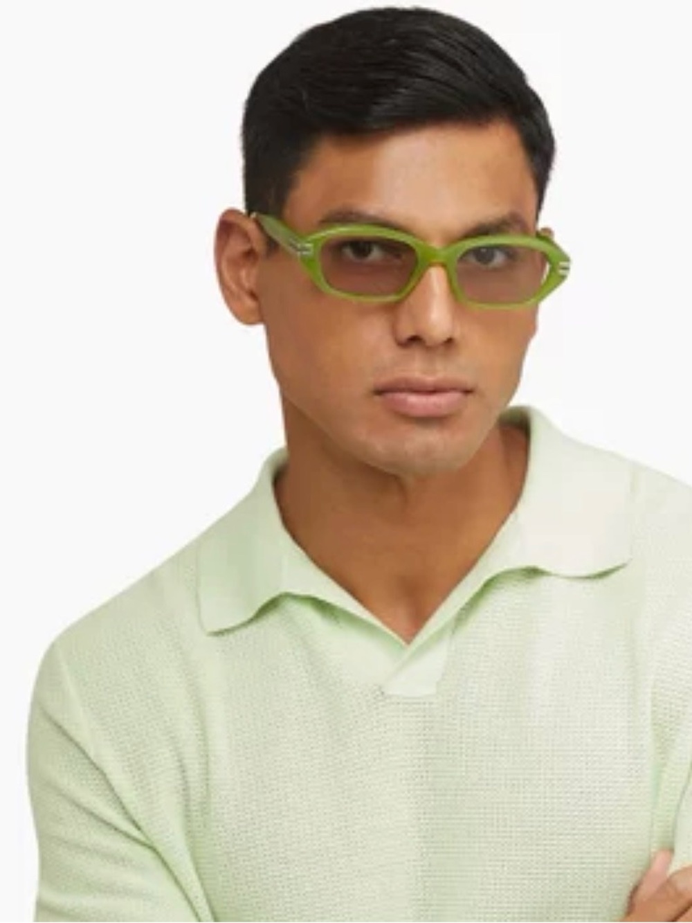 GENTLE MONSTER Deck Sunglasses in Green - Picture 3 of 8